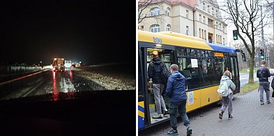 Dramat na drogach: kolizje, wypadki, autobusy zostały w zajezdni
