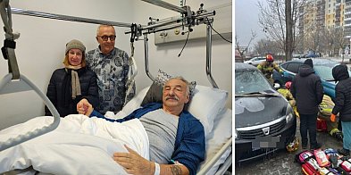 Przeżył dramat na oblodzonym parkingu w Głogowie