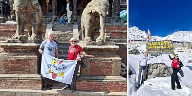Z Głogowa pojechali aż do Nepalu