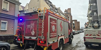 Pilna akcja strażaków na Starym Mieście w Głogowie