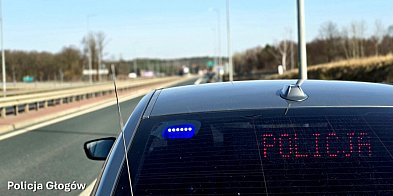 Stracił prawo jazdy, bo pędził motocyklem. Głogowska grupa SPEED w akcji