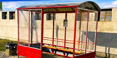 Nowa wiata przystankowa w Grodźcu Małym już gotowa!