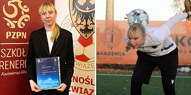 Sukces trenerki Chrobrego. Najmłodsza na kursie, jedyna, która zdała!