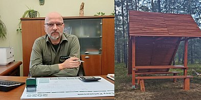 Ukradli wiatę Nadleśnictwu. Bezczelność bez granic!