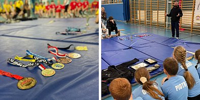 Mistrz świata na macie w szkole w Głogowie