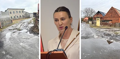 Mieszkańcy Starych Serbów przyszli do radnych z problemem drogi