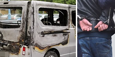 Jest areszt dla podejrzanego o podpalenie busa w Głogowie