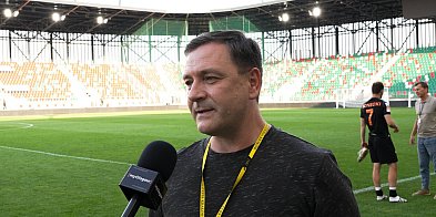 [WIDEO] Dyrektor Chrobrego Głogów przed barażami: Gramy o pełną pulę