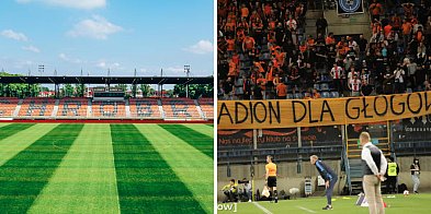 Kibice upomnieli się o stadion. Prezes Chrobrego: Musimy usiąść do rozmów