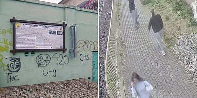 Skandal w Głogowie! Młodzi wandale zniszczyli zabytki, kamery ich uchwyciły