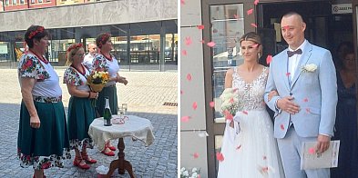 Wzruszające chwile przed głogowskim ratuszem