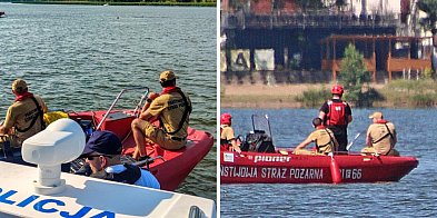 Drugi dzień dramatycznych poszukiwań na jeziorze