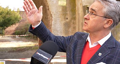 Fosa zamkowa w Głogowie w złym stanie. Radny apeluje o remont