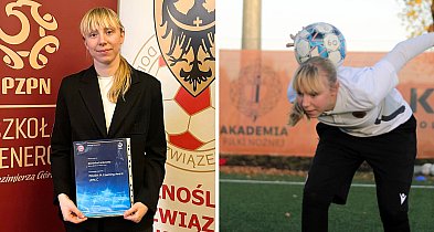 Sukces trenerki Chrobrego. Najmłodsza na kursie, jedyna, która zdała!