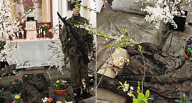 Niepokojący Grób Pański w kościele w Jerzmanowej