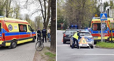 Groźne potrącenie na ul. Daszyńskiego w Głogowie. Ranny rowerzysta