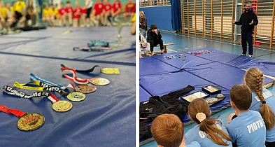 Mistrz świata na macie w szkole w Głogowie