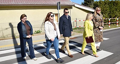 Mieszkańcy Potoczka wreszcie się doczekali asfaltowej drogi