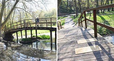 Odremontują drewniany mostek zakochanych w głogowskim parku