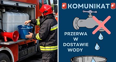 Wielka awaria wodociągu. Strażacy dowożą wodę do wsi