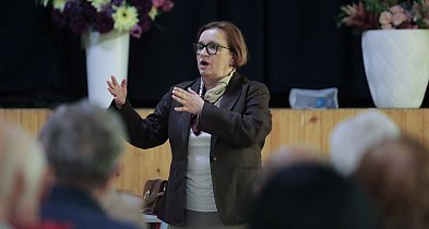 Zalewska w Głogowie: Szpitale na krawędzi, a władza mówi, że jest świetnie