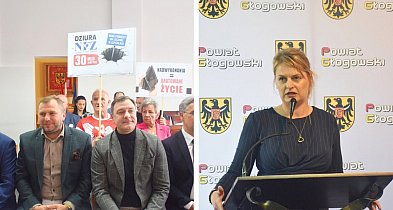 [WIDEO] Awantura o szpital w Głogowie. Mieszkańców nie dopuszczono do głosu