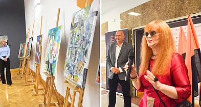 Huta Głogów zamieniła się w galerię. Teresa Koch otworzyła wyjątkową wystawę