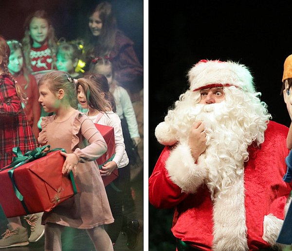 Głogowski teatr pękał w szwach! Świąteczny spektakl podbił serca dzieci-178452