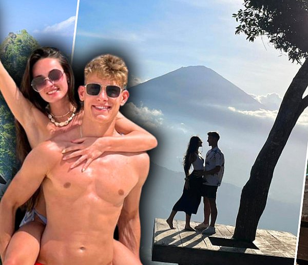 Piłkarz Chrobrego zabrał ukochaną na koniec świat - 179791