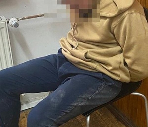 Złodziej ubrań schwytany po ucieczce rowerem!