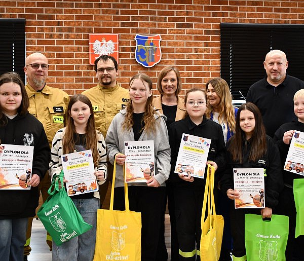 Młodzież zapobiega pożarom- rozstrzygnięcie konkursu