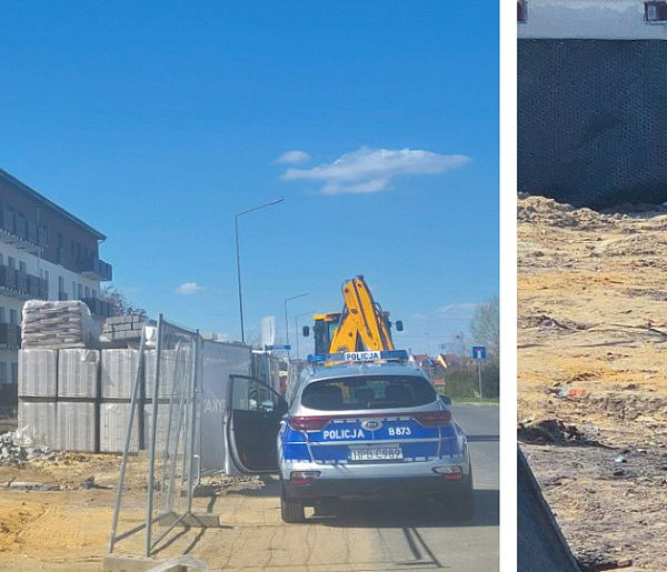 Niewybuch na budowie w Głogowie. Jadą tam saperzy