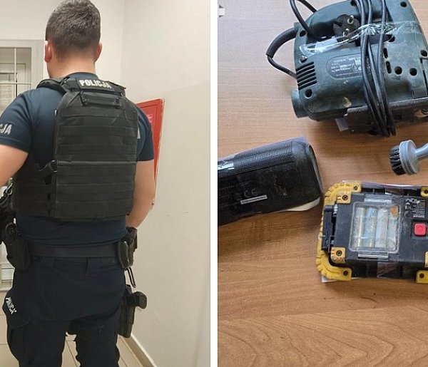 Policyjny pościg! Uciekał z piwem w ręku i głośnikiem na szyi