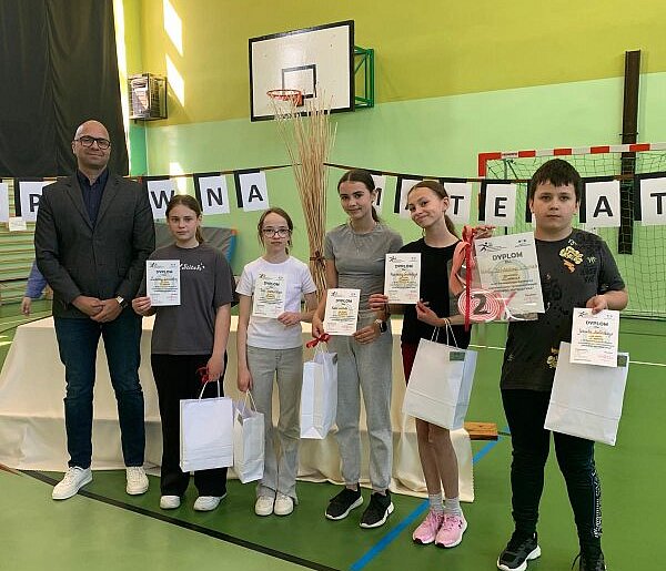 II miejsce dla uczniów z Serbów w konkursie „Sprawna matematyka”