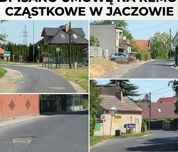 Ruszy remont ul. Ruszowickiej w Jaczowie. Gmina podpisała umowę