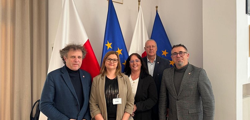 Wizyta władz Gminy Pęcław w Ministerstwie Funduszy i Polityki Regionalnej