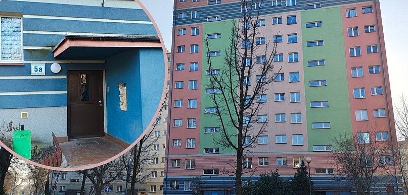 Krew polała się w bloku w Głogowie. Uderzył starszego pana drzwiami i poszedł