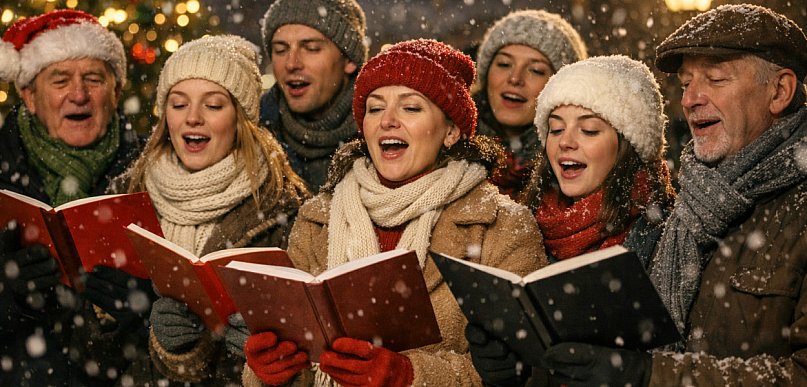 Kolędowanie w Radwanicach