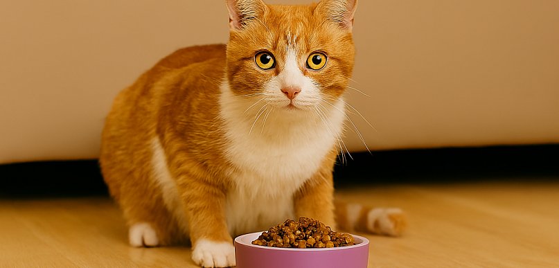 Jak prawidłowo podawać suche karmy dla kota, aby uniknąć błędów?