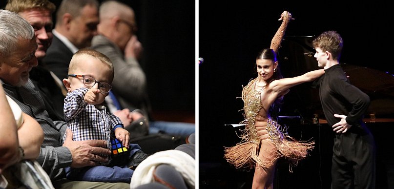 Zagrali dla Franciszka i Krzysztofa. Sala pełna ludzi, puszki pełne pomocy!