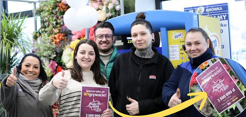 To właśnie tu padła milionowa wygrana!