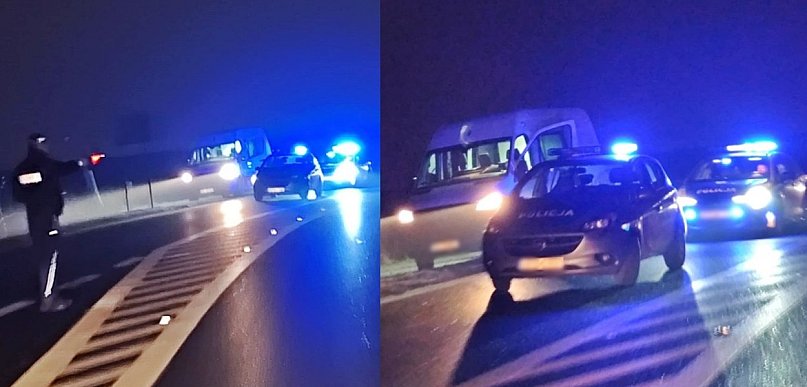 Uwaga na DK 12. Utrudnienia po potrąceniu pieszego