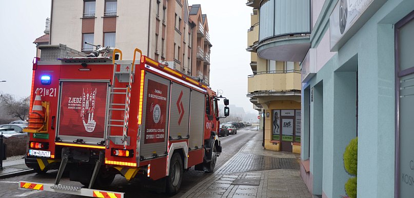 Alarm na starówce w Głogowie