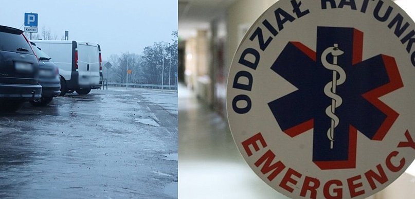 Uważajcie, jest bardzo ślisko! Głogowski SOR w gotowości