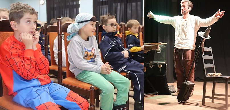 Dziś był teatr w Białołęce. W gminie Pęcław też ciekawie na ferie [FOTO]