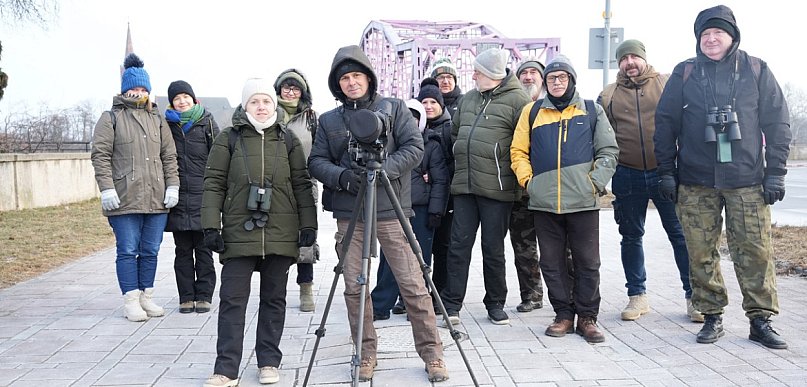Wyruszyli w niedzielę, by obserwować ptaki. One żyją z nami w Głogowie