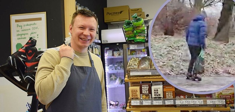 Bohater niezwykłych scen na ulicach Głogowa. Przejechał przez miasto na łyżwach