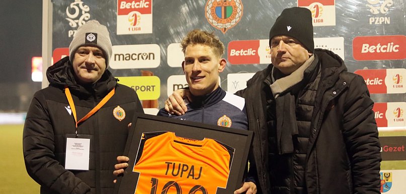 100 meczów Pawła Tupaja w Chrobrym Głogów