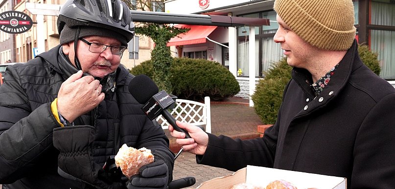 [WIDEO] Pączki rozdane, kalorie w planie – mieszkańcy Głogowa świętują!