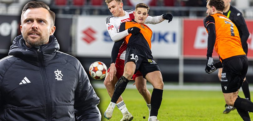 Piękny stadion, fatalna murawa. Trener ŁKS-u... zazdrości Chrobremu
